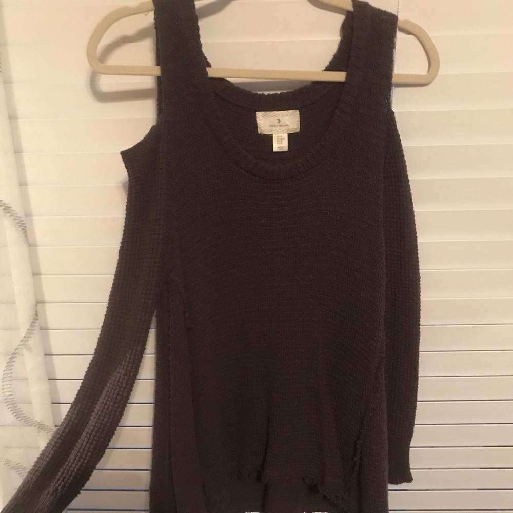 Off the shoulder sweater